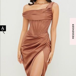 XS brown house of CB dress